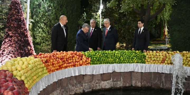 Düşənbədə dövlət başçılarının şərəfinə rəsmi qəbul 