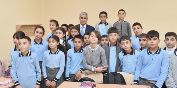 Heydər Əliyev Fondunun inşa etdiyi 500-cü məktəb istifadəyə verilib 