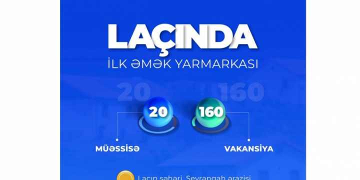 Laçında ilk dəfə əmək yarmarkası keçiriləcək