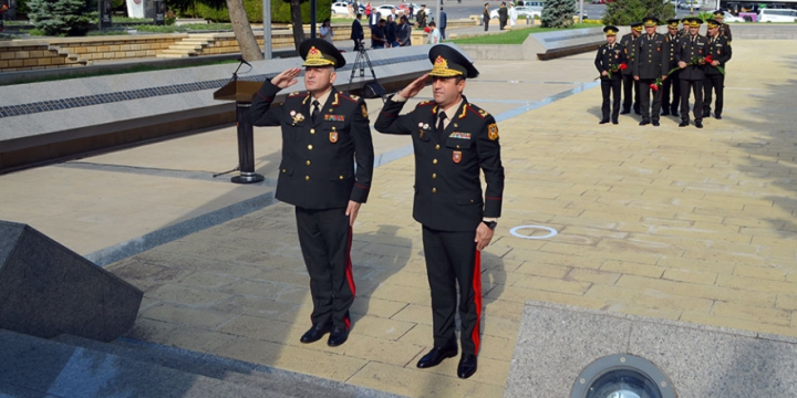 Servicemen of Azerbaijani Defense Ministry visit Turkish Martyrs’ Cemetery