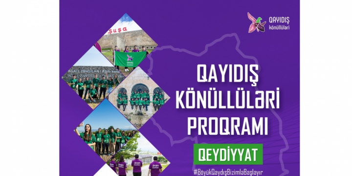 “Qayıdış Könüllüləri” proqramına qeydiyyata yenidən start verilir