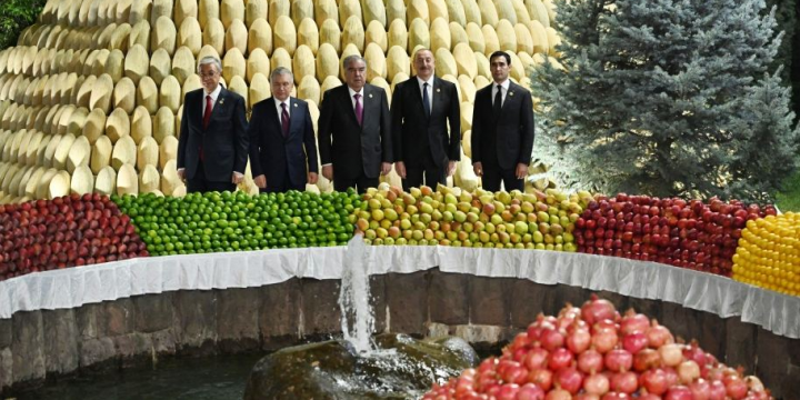 Official reception was hosted in honor of the heads of state in Dushanbe