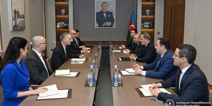 Azerbaijani FM informs US Department of State Senior Advisor about Armenia’s latest provocations