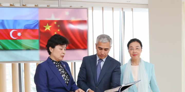 Delegation of Shanghai Cooperation Organization visits Heydar Aliyev Foundation