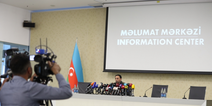 Azerbaijan’s Defense Ministry holding media briefing on launch of anti-terrorist measures