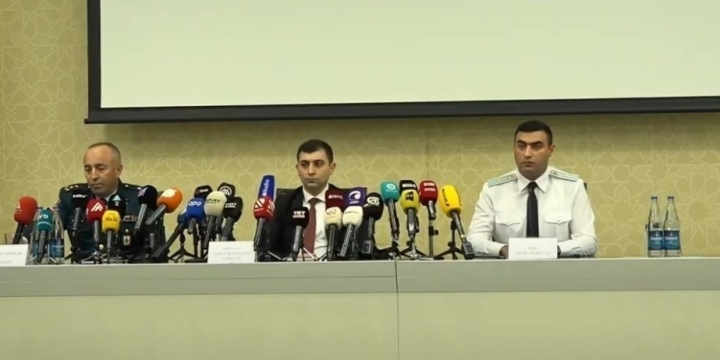 Azerbaijan’s State Security Service: Joint operational and investigative measures on criminal case committed by Armenian armed forces are underway