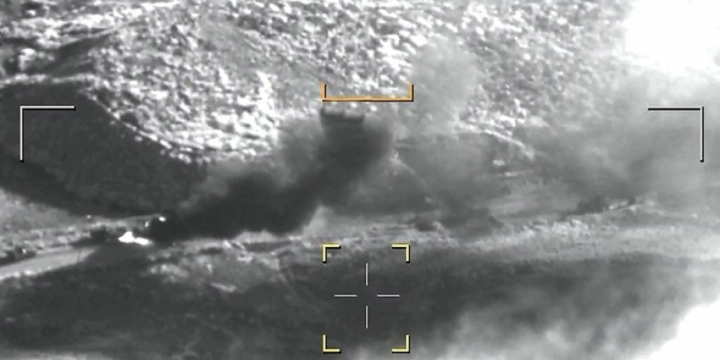 Defense Ministry: Destructive fire strikes were inflicted on military convoys of Armenian armed formations