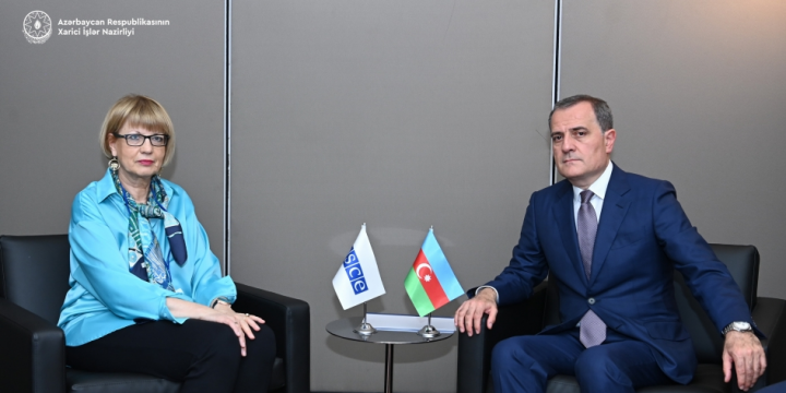 Azerbaijani FM meets with OSCE Secretary General