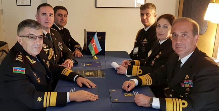 Commander of Azerbaijan Naval Forces’ visit to US continues