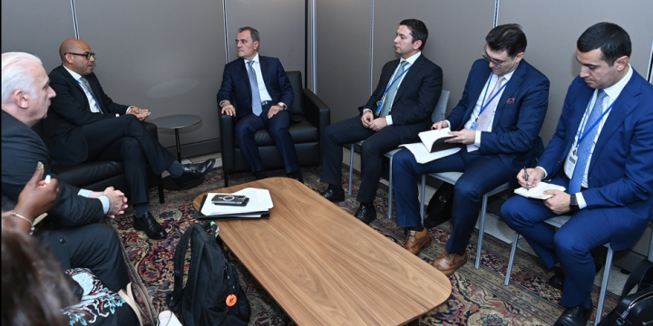 Azerbaijani FM meets with UN Climate Change Executive Secretary Simon Stiell
