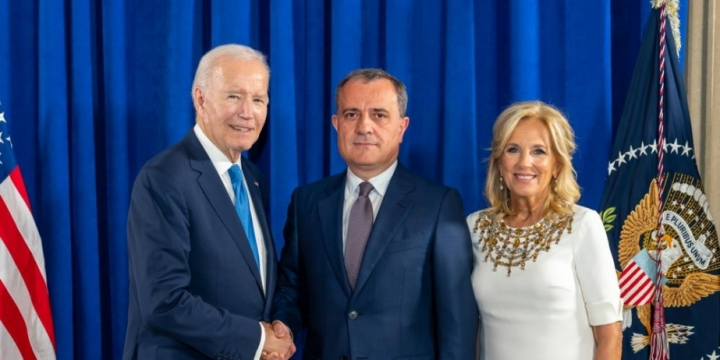 Azerbaijan`s Foreign Minister attends official reception hosted by US President as part of UNGA 78