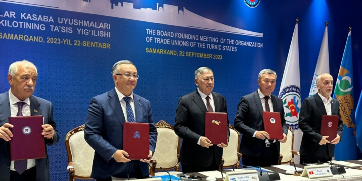 Organization of Trade Unions of Turkic States established