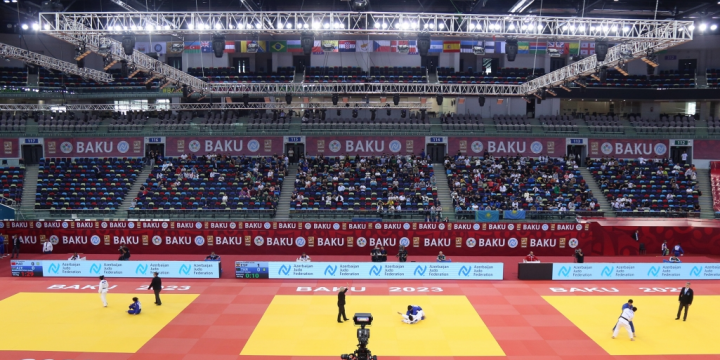 Baku hosts opening of 2023 Judo Grand Slam