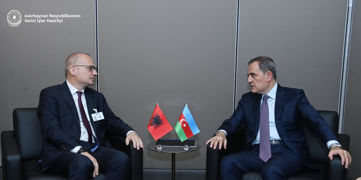 Azərbaycan və Albaniyanın XİN başçıları Qarabağın erməniəsilli sakinlərinin reinteqrasiyasını müzakirə ediblər