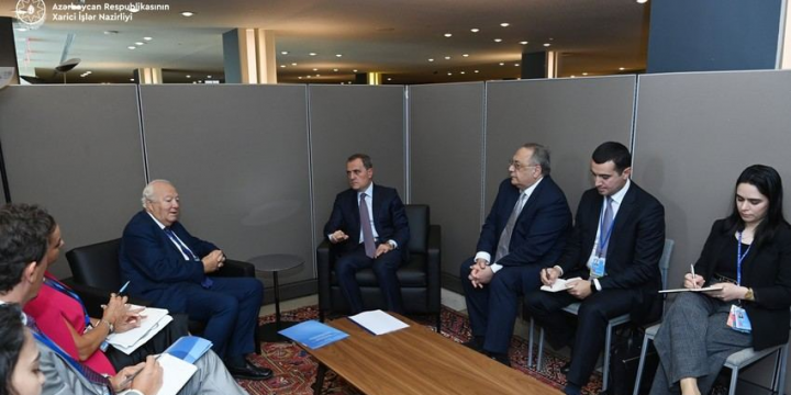 Ceyhun Bayramov BMT Baş katibinin müavini ilə görüşüb