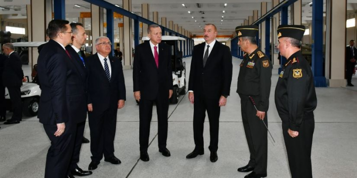 Turkish and Azerbaijani Presidents attended inauguration of Nakhchivan Restoration and Production Complex