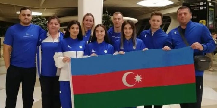 Azərbaycanın idman gimnastları dünya çempionatına yollanıblar