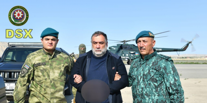 DSX: Ruben Vardanyan saxlanılıb