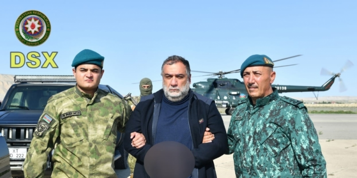 Azerbaijan`s State Border Service: Ruben Vardanyan was detained while moving from Azerbaijan to Armenia