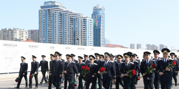 Leadership of Azerbaijan Prosecutor General’s Office visit Victory Park under construction in Baku