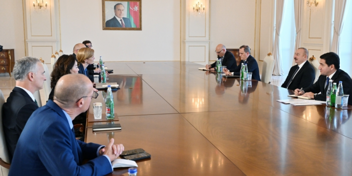President Ilham Aliyev received U.S President’s special representative, U.S Acting Assistant Secretary of State for European and Eurasian Affairs and US State Department’s Senior Advisor for Caucasus Negotiations