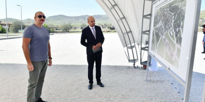 President of Azerbaijan Ilham Aliyev visited Jabrayil district