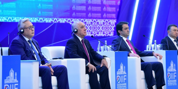 Baş nazir Əli Əsədov “Düşənbə-2023” Beynəlxalq İnvestisiya Forumunda iştirak edib