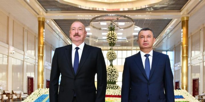 President of Azerbaijan Ilham Aliyev arrived in Tajikistan for visit
