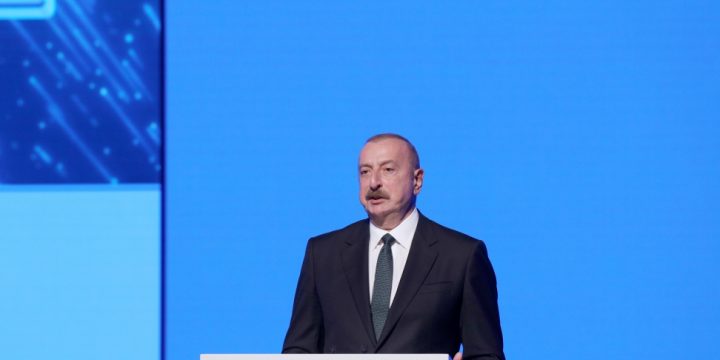 Prezident İlham Əliyev və Birinci xanım Mehriban Əliyeva 74-cü Beynəlxalq Astronavtika Konqresinin açılış mərasimində iştirak ediblər