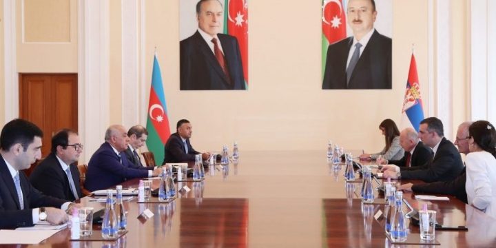 Prime Minister Ali Asadov meets with Speaker of National Assembly of Serbia