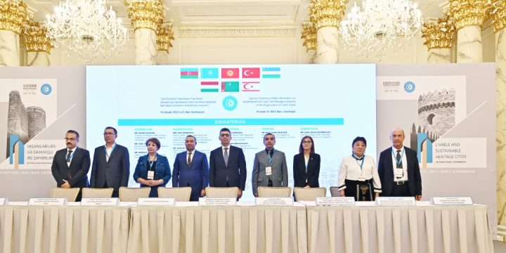Türk Dövlətləri Təşkilatının Türk Abidə Menecerləri Şəbəkəsinin təsis edilməsi ilə bağlı Bakı Bəyannaməsi imzalanıb