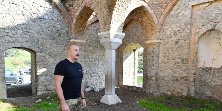 Azərbaycan Prezidenti İlham Əliyev Şuşa rayonunun Malıbəyli kəndində olub 