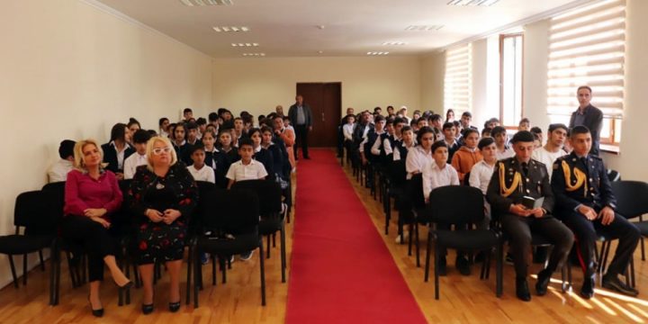 Meetings on military patriotism were held with schoolchildren