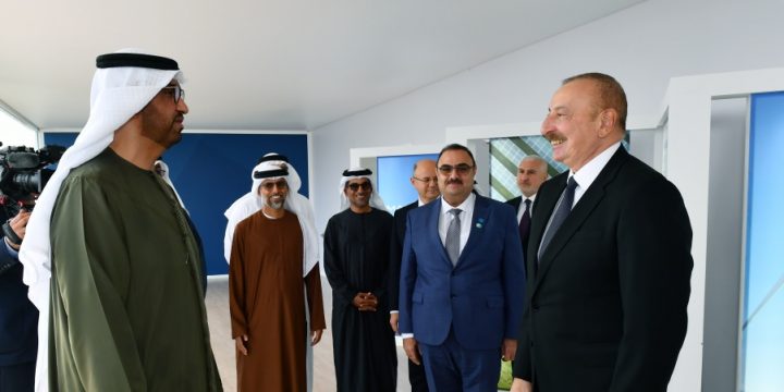 Prezident İlham Əliyev 230 MVt gücündə Qaradağ Günəş Elektrik Stansiyasının rəsmi açılış mərasimində iştirak edib