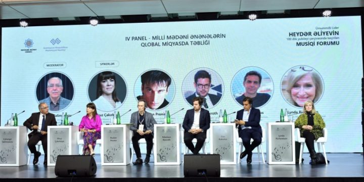 Musiqi forumunda “Milli mədəni ənənələrin qlobal miqyasda təbliği” mövzusunda növbəti panel iclası keçirilib