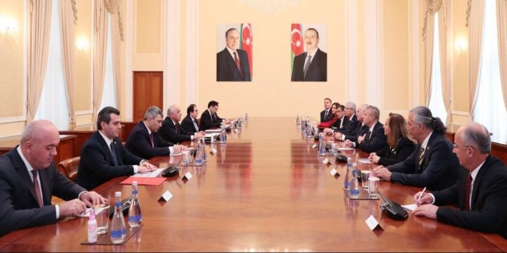 Əli Əsədov Türkiyə Ali Məhkəməsinin sədri ilə görüşüb