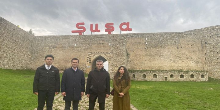 TBMM-in nümayəndə heyəti Şuşaya səfər edib