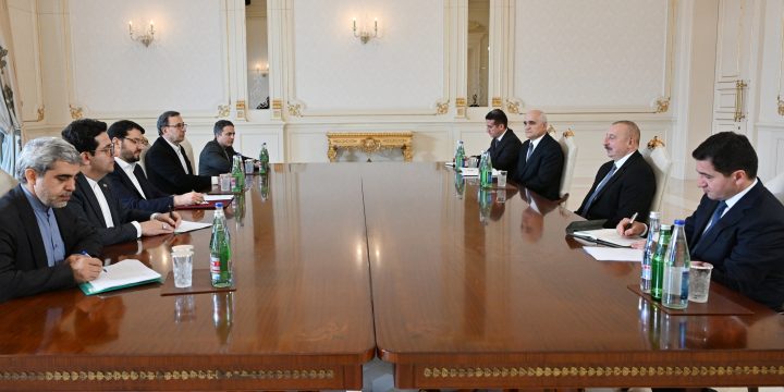 President Ilham Aliyev received Minister of Roads and Urban Development of Iran