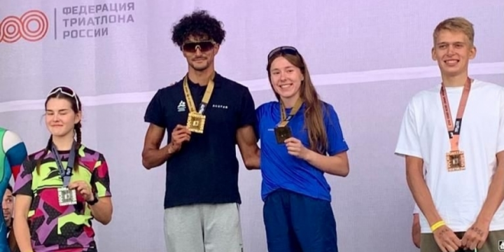Azerbaijani triathletes win 2 golds at IRONSTAR SPRINT SOCHI SIRIUS 2023