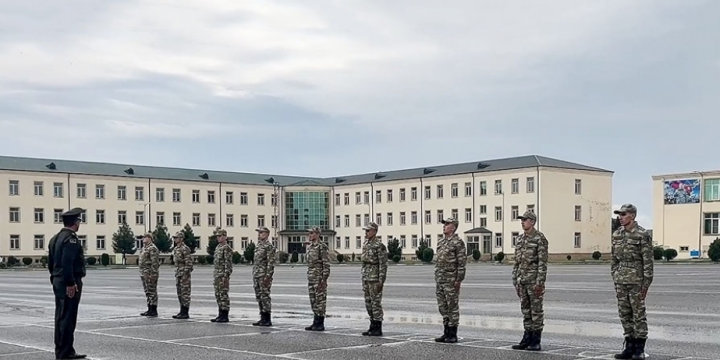 Azerbaijan Army continues process of conscripts’ admission, Defense Ministry