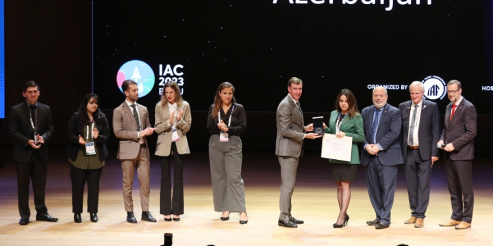 “IAF Gənc Pioner” mükafatına Azərbaycandan Sona Quliyevaya layiq görülüb