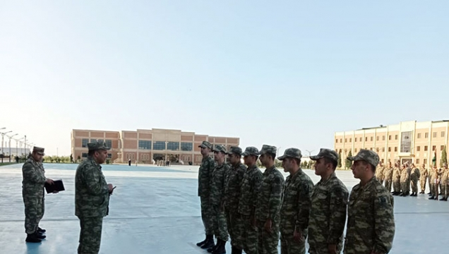 Activities on discharge of servicemen who completed military service continue