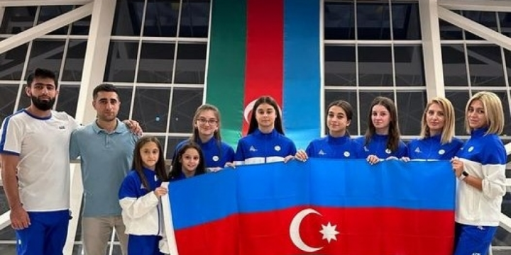 Azərbaycan gimnastları Bolqarıstana yola düşüblər