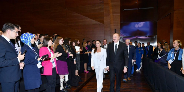 Baku Convention Center hosted opening ceremony of the 74th International Astronautical Congress