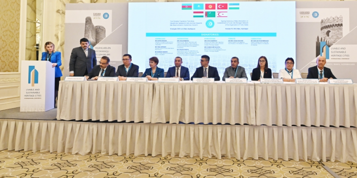 Baku Declaration on establishment of Network of Turkic Monument Managers signed in Azerbaijan