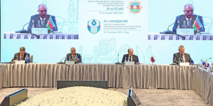 Baku hosts 53th meeting of CIS Council of Heads of Security Agencies and Special Services