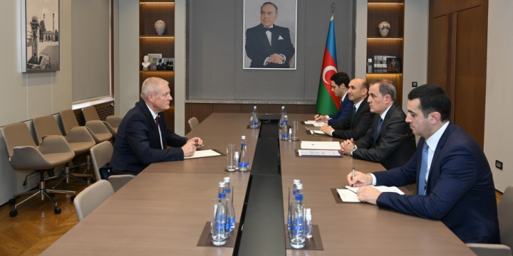 Azerbaijani FM meets with newly appointed Latvian ambassador