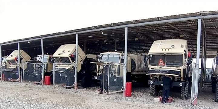 Azerbaijan Army transfers weapons, military equipment into autumn-winter operation mode