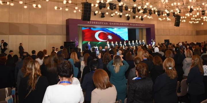 Azərbaycan Qadınlarının VI Qurultayında qətnamə qəbul olunub