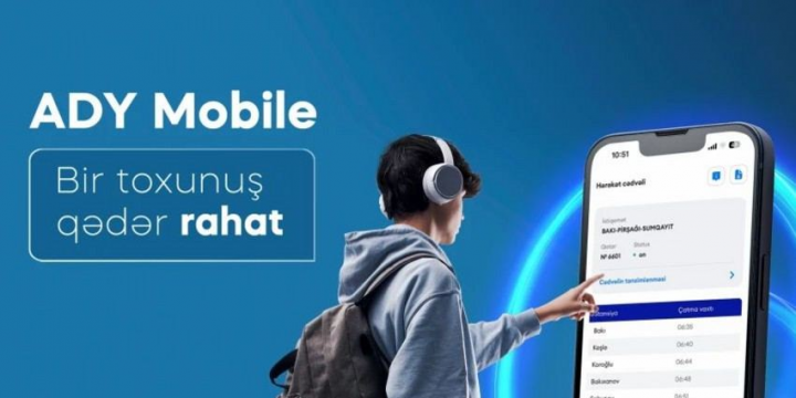 Azərbaycan Dəmir Yolları mobil tətbiqini istifadəyə verib